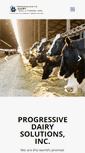 Mobile Screenshot of progressivedairysolutions.com